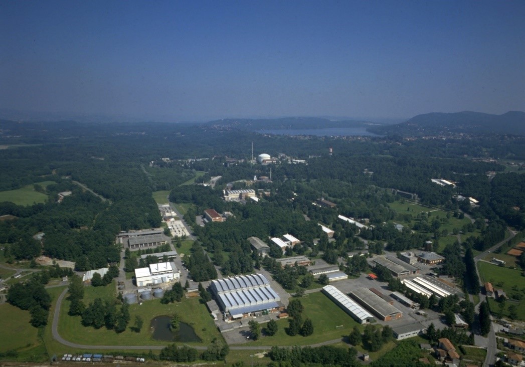 Aerial photo of the JRC site in Ispra