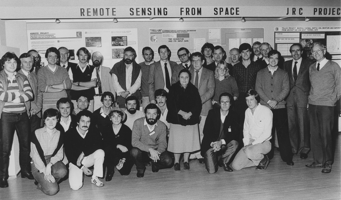 Cours à Ispra: Groupe "Télédétection" (Shooting date: 16/11/1981)