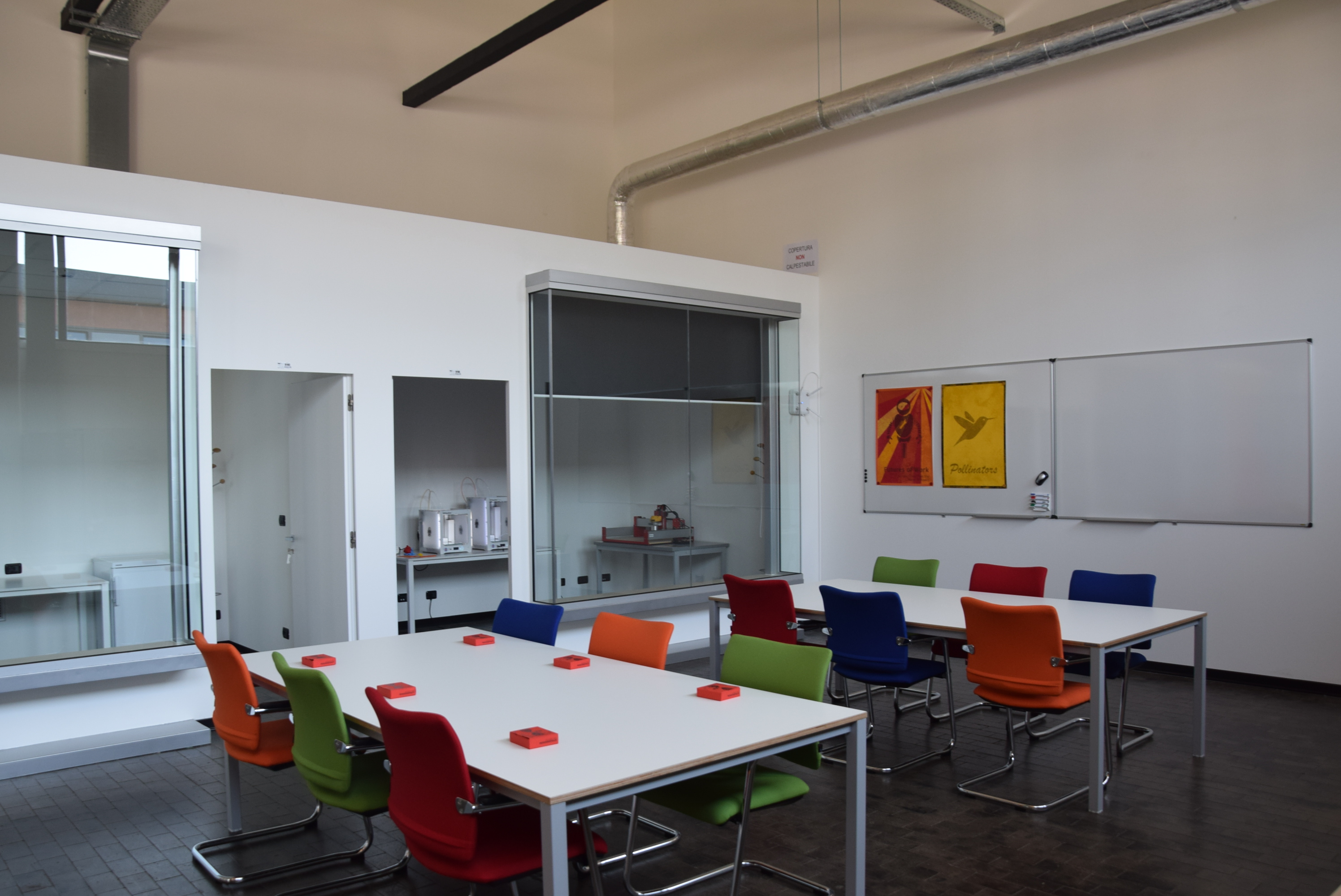 JRC Makerspace workshop area