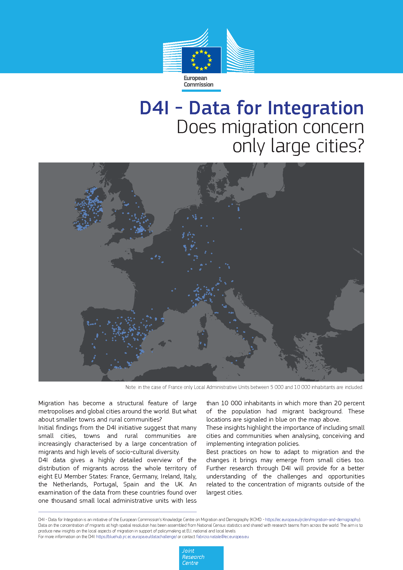 D4I - Data for integration: small cities