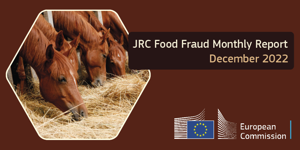 Banner JRC Food Fraud Monthly Report December 2022