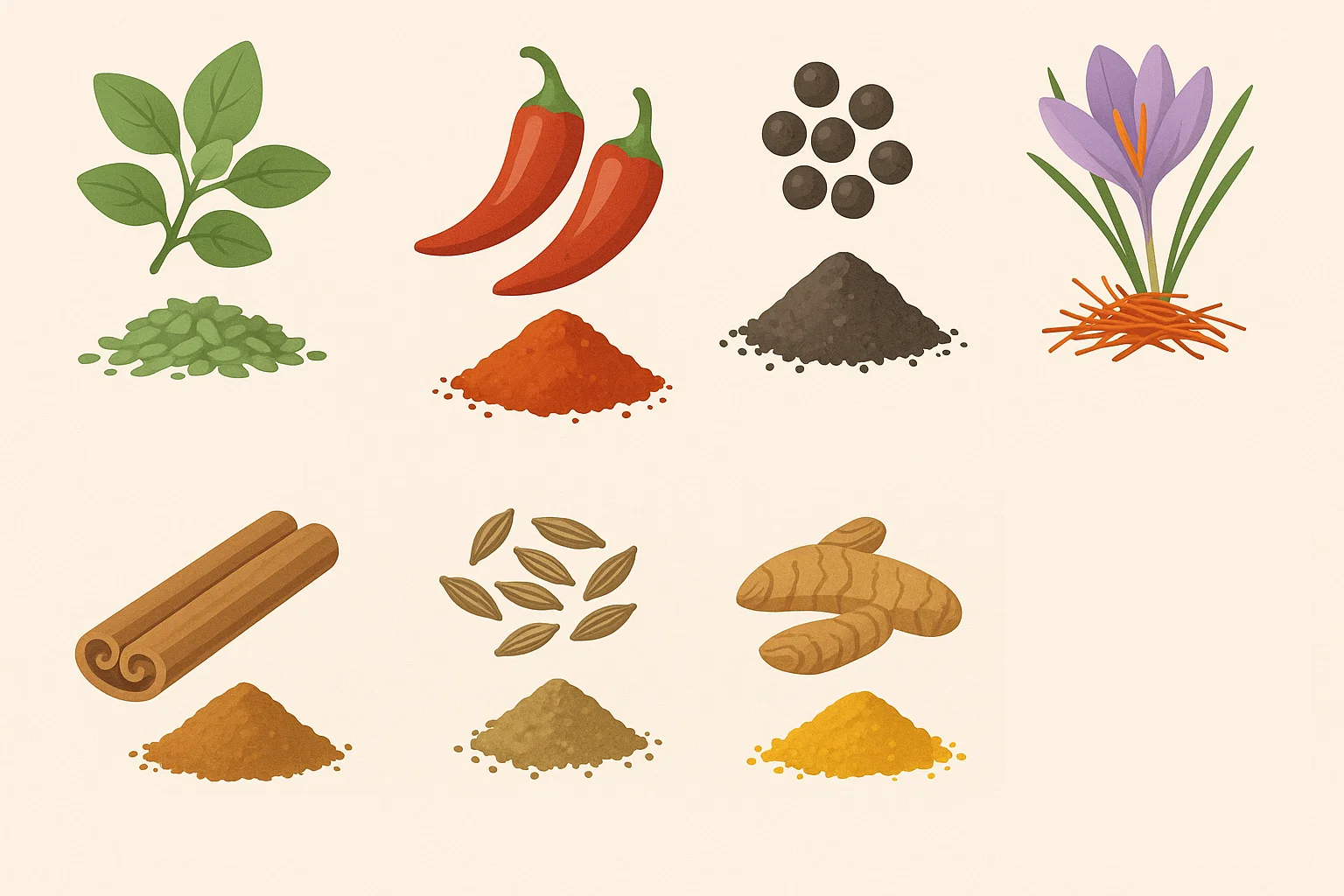 An image of some herbs and spices