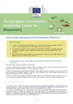 Brief on jobs and growth of the bioeconomy 2009-2015