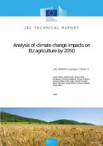 Analysis of climate change impacts on EU agriculture by 2050