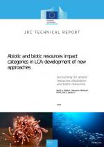 Abiotic and biotic resources impact categories in LCA: development of new approaches