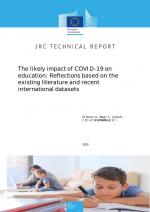 The likely impact of COVID-19 on education: Reflections based on the existing literature and recent international datasets