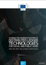 Scanning the European Ecosystem of Distributed Ledger Technologies for Social and Public Good