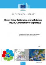 Ocean Colour Calibration and Validation: The JRC contribution to Copernicus