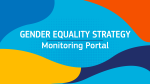 Gender Equality Strategy Monitoring Portal