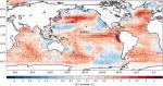 earth map El Niño event
