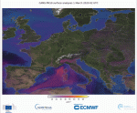 map europe Copernicus Health Hub