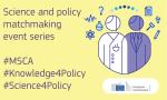 Save the date: 2nd Science and policy matchmaking event