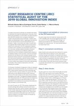JRC Statistical Audit of the 2019 Global Innovation Index