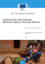 Exploring the new indicator Minimum Dietary Diversity-Women. Results from Burkina Faso.