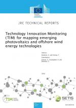 Technology Innovation Monitoring (TIM) for mapping emerging photovoltaics and offshore wind energy technologies