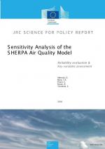 Sensitivity Analysis of the SHERPA Air Quality Model