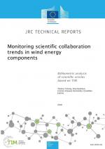 Monitoring scientific collaboration trends in wind energy components