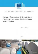 Energy efficiency and GHG emissions: Prospective scenarios for the pulp and paper industry