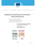 Analysis of Greenhouse Gas Emission Trends and Drivers: A Survey of Techniques for Emission Decomposition and Econometric Trend analysis
