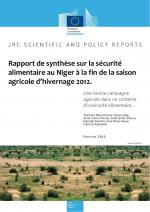 Rapport de synthèse sur la sécurité alimentaire au Niger à la fin de la saison agricole d’hivernage 2012. Une bonne campagne agricole dans un contexte d’insécurité alimentaire….