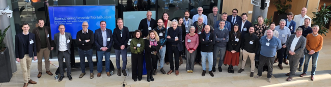 Participants to Strengthening Pesticide Risk Indicators: Bridging Data, Policy, and EU Collaborations workshop Participants to Strengthening Pesticide Risk Indicators: Bridging Data, Policy, and EU Collaborations workshop