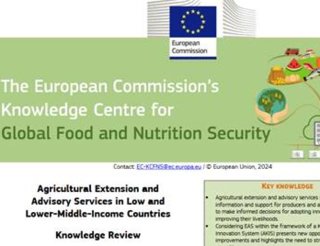 Agricultural Extension Services