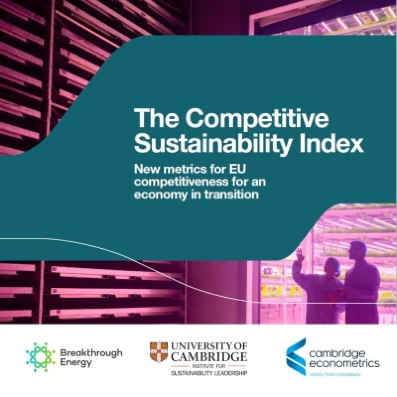 Competitive Sustainability Index Launch