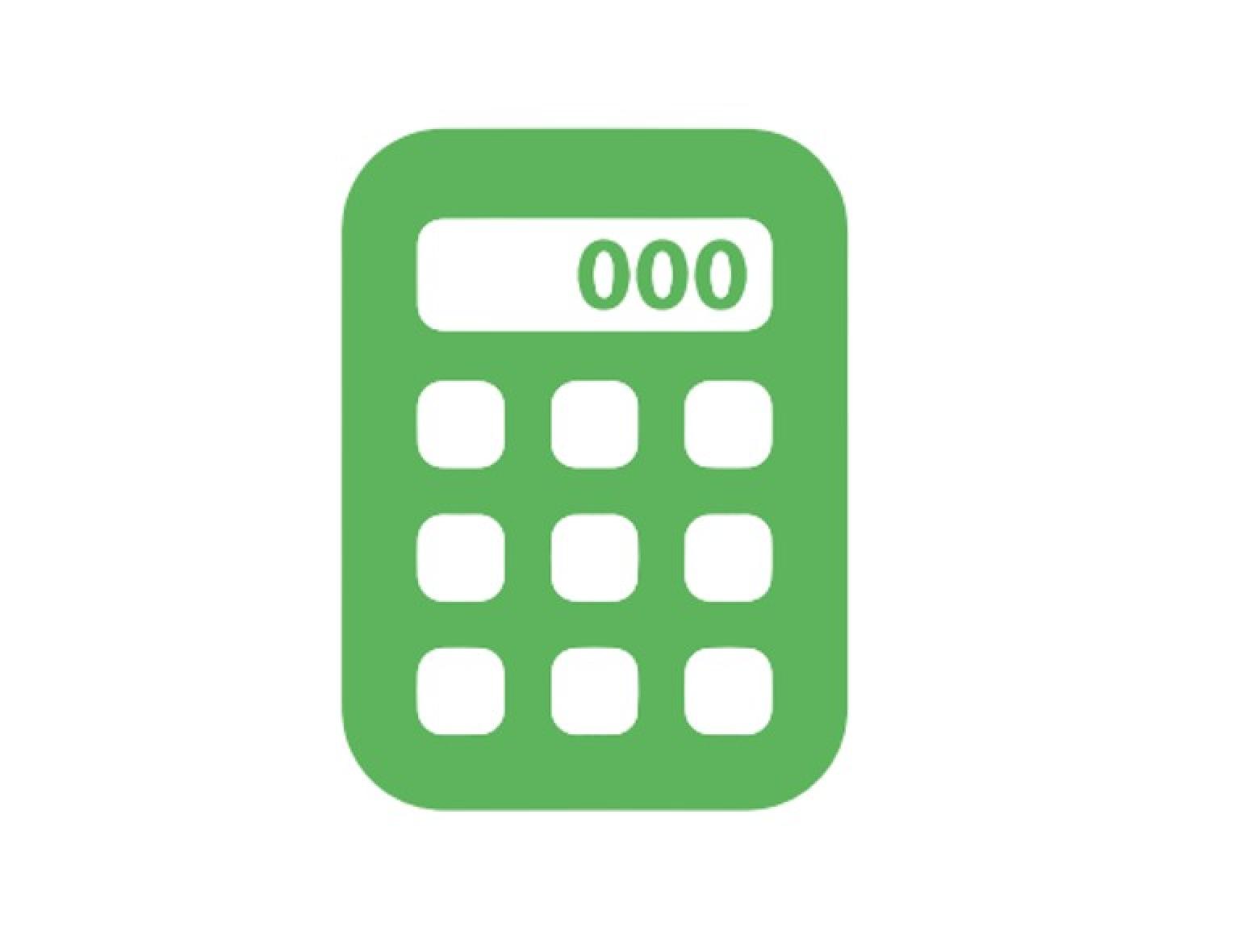Icon of a calculator