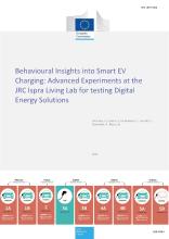 Behavioural Insights into Smart EV Charging: Advanced Experiments at the JRC Ispra Living Lab for testing Digital Energy Solutions